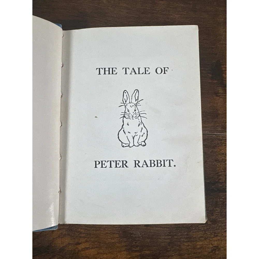 1935 The Tale of Peter Rabbit Beatrix Potter Platt & Munk Wee Books Wee Folks